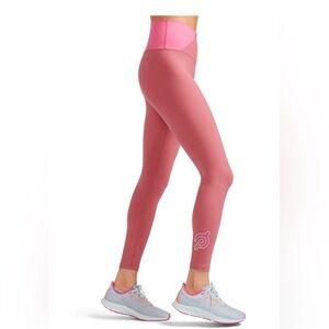 Peloton Rose Leggings with Logo